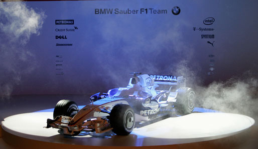 Formel 1, BMW-Sauber, BMW, Sauber, Launch, München, Nick Heidfeld, Mario Theissen, Robert Kubica