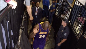 Abgang nach den Finals! Die Lakers hatten 2004 gegen Detroit keine Chance