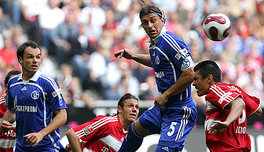Schalke vs. Bayern: Der Klassiker in Bildern. Das Hinspiel der Saison 2007/08 endete in der Allianz-Arena 1:1