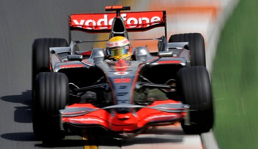 Lewis Hamilton fuhr dagegen am Nachmittag sogar Bestzeit