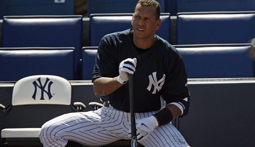 Wieder erster Herausforderer für Boston: Die New York Yankees mit Alex Rodriguez