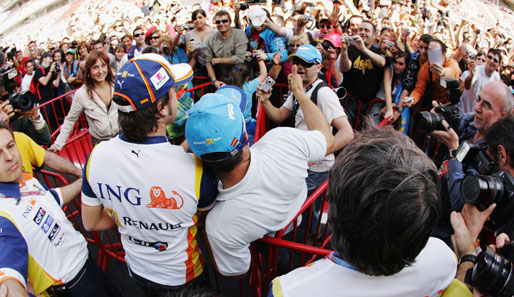 Willkommen beim Qualifying zum Spanien-GP. Willkommen im Alonso-Land.