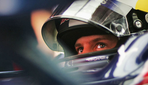 Sebastian Vettel wartet sehnsüchtig auf das neue Auto