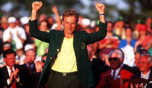 Bernhard Langer gewann 1993 seinen zweiten Masters-Titel