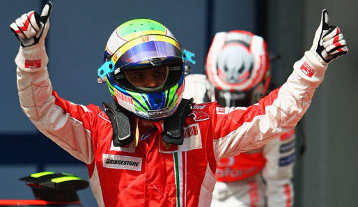 An Felipe Massa führte jedoch kein Weg vorbei: Bereits zum dritten Mal hintereinander startet der Brasilianer in der Türkei von der Pole-Position