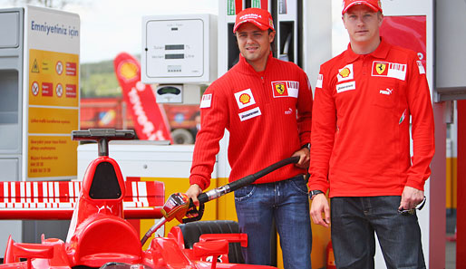 Das ist aber nicht das einzige Event: Ferrari tankte für Shell auf