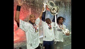 2000: Real Madrid - FC Valencia 3:0 (1:0) - Real entscheidet das spanische Duell für sich und feiert anschließend königlich