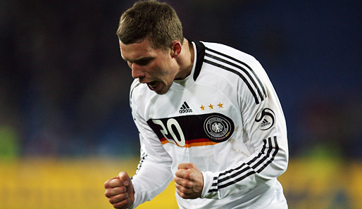 Lukas Podolski (22), Angriff, FC Bayern München, 47 Länderspiele, 25 Länderspieltore