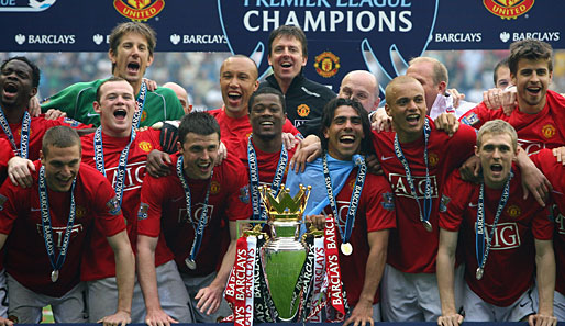 In der englischen Premier League sicherte sich Manchester United den 17. Meistertitel