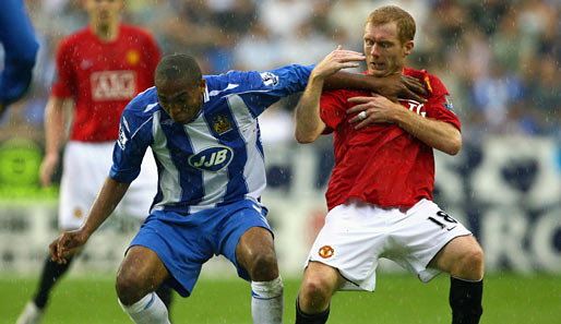 Fußball, England, Premier League, Manchester, United, Wigan, Athletic