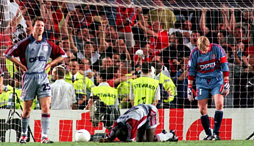 Das Champions-League-Finale 1999 wurde zum bitteren Drama. Manchester United drehte ein 0:1 in der Nachspielzeit zum Sieg