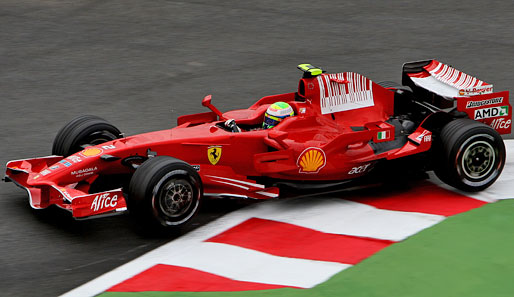 Felipe Massa war im ersten Training der schnellste Mann auf der Strecke
