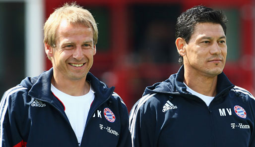 Jürgen Klinsmann und sein Co-Trainer Martin Vasquez