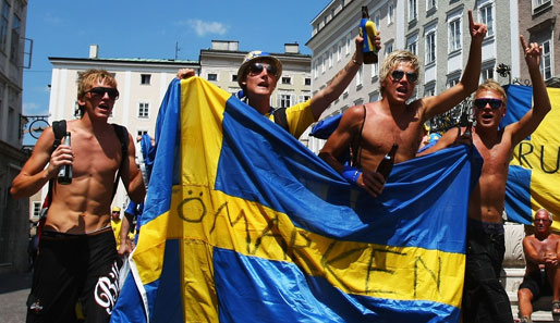 Schweden, Fans, EM 2008