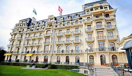 Königliches Ambiente für die Niederländer im Beau Rivage Palace in Lausanne