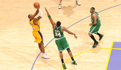 NBA, Finals, Boston Celtics, LA Lakers, Spiel 4, Kobe Bryant, Paul Pierce
