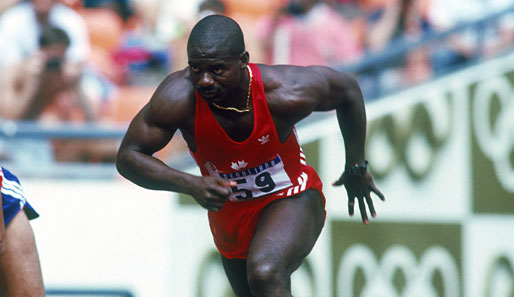 1987 stellte Ben Johnson (CAN) in 9,83 Sekunden einen Fabelweltrekord auf...