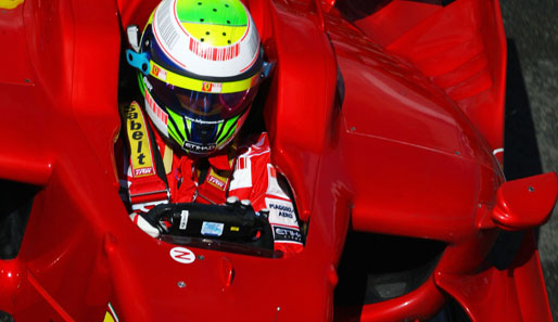 Auch Felipe Massa kann nicht sein volles Potential abrufen: Platz neun...