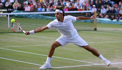 ...denn im letzten Satz lieferten sich Federer und Nadal dann eine wahre Nervenschlacht
