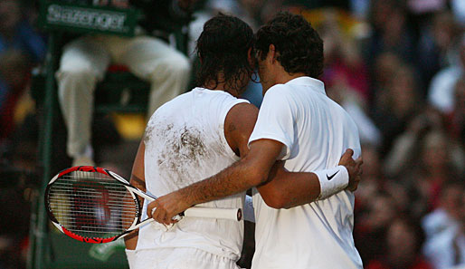 Federer, bekannt als fairer Sportsmann, gratulierte Nadal direkt nach dem Match