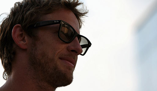 Jenson Button trotzt der Sonne