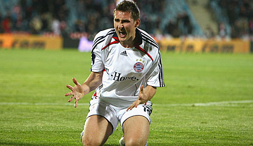 Die meisten Tore: Miroslav Klose (Bayern München), 107 Tore