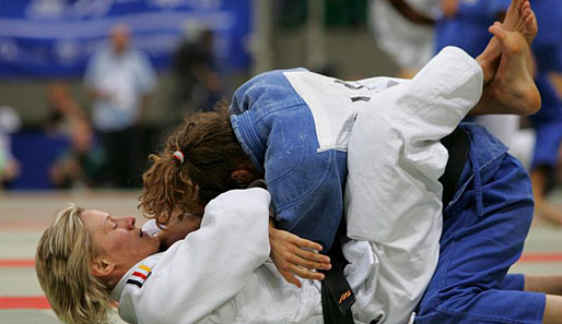 Judoka Yvonne Bönisch verlor ihren Auftaktkampf im Leichtgewicht gegen die Italienerin Giulia Quintavalle