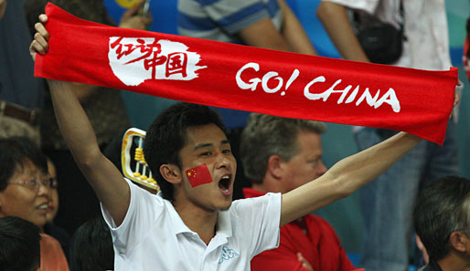 Bisher die dominierende Mannschaft dieser Spiele: Die Chinesen holten an Tag drei schon ihre neunte Goldmedaille