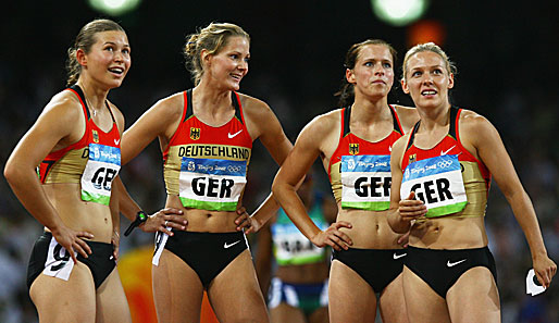 Fünfter Platz für die deutsche 4x100-m-Staffel der Frauen