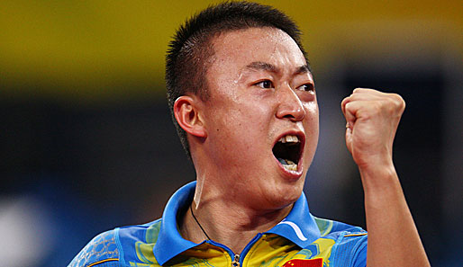 Die Becker-Faust: Ma Lin steht im Finale von Peking. Dort trifft er auf seinen chinesischen Landsmann Wang Hao