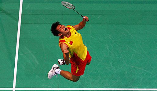 Lin Din aus China hielt dem Druck stand, der ihn 2004 noch in die Knie zwang. In Peking holte er Gold im Einzel