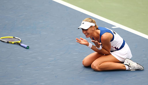 Ein rein russisches Duell gab's im Tennis-Finale der Frauen. Am Schluss siegte Jelena Dementiewa völlig verdient über ihre Landsfrau Dinara Safina