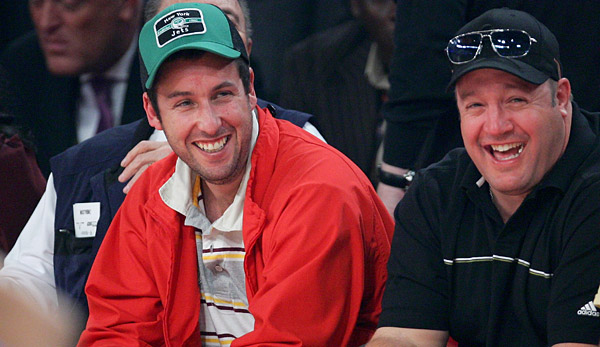 Von L.A. nach L.V. Mit seinem Kumpel Kevin James alias Doug Heffernan aus "King of Queens" beim All-Star-Game 2007 in Las Vegas
