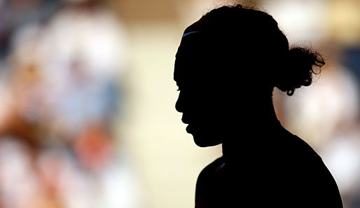 Serena Williams, die sich im zweiten Halbfinale durchsetzte