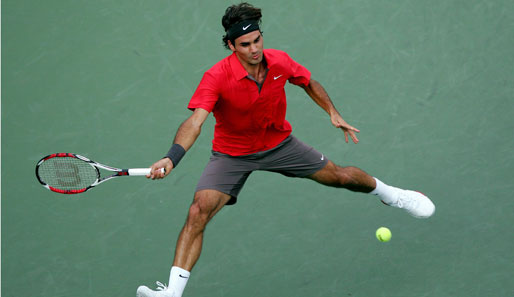 Roger Federer. Der Schweizer entschied den entscheidenden Satz mit 6:3 für sich