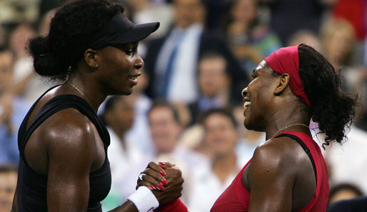 Venus wünschte ihrer Schwester sicherlich alles Gute für den weiteren Turnierverlauf