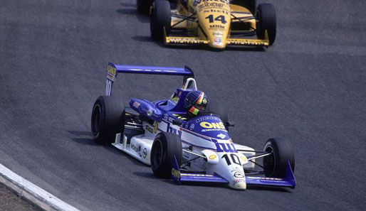 Deutsche Formel 3 Meisterschaft 1989: Frentzen (vorne) wird Zweiter...
