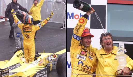 Sein bestes Jahr hatte Frentzen bei Jordan: 1997 gewann er zwei Rennen