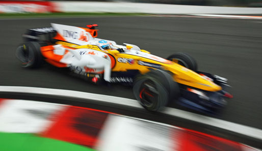 Besser lief es für Fernando Alonso - Platz sechs für den Spanier