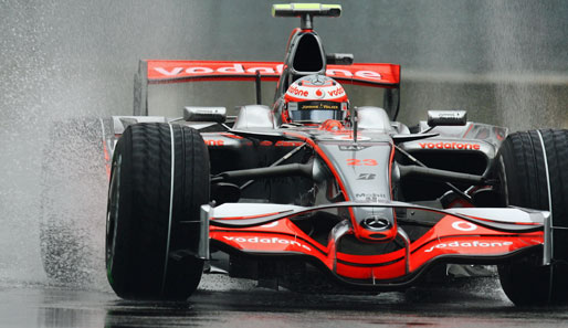 Für McLaren-Mercedes holte Heikki Kovalainen die Kohlen aus dem Feuer. Der Finne wurde am Ende Zweiter