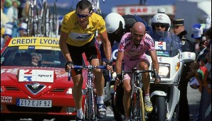 Unvergessen bleiben dabei die Duelle mit dem mittlerweile verstorbenen Marco Pantani