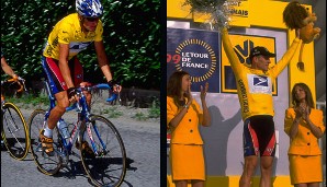 Vom Krebs geheilt, startet Armstrong 1999 bei der Tour de France, gewinnt vier Etappen