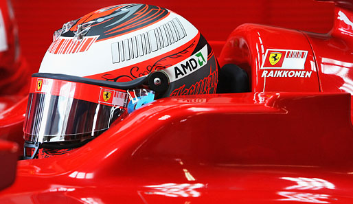 Kimi Räikkönen fährt zum vorerst letzten Mal mit der Nummer 1 auf dem Auto
