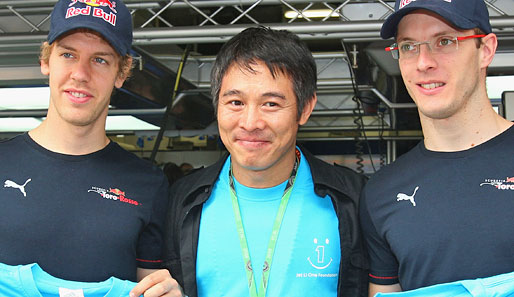 Große Kampfsportkunst meets Formel 1: Martial-Arts-Star Jet Li zu Gast bei Toro Rosso