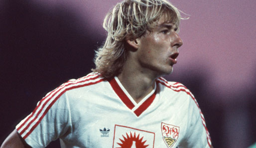 Jürgen Klinsmanns Karriere startete 1981 bei den Stuttgarter Kickers. 1984 wechselte er zum Rivalen VfB