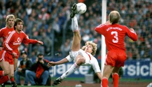 Sein atemberaubender Treffer per Fallrückzieher gegen den FC Bayern wurde 1987 zum Tor des Jahres gewählt