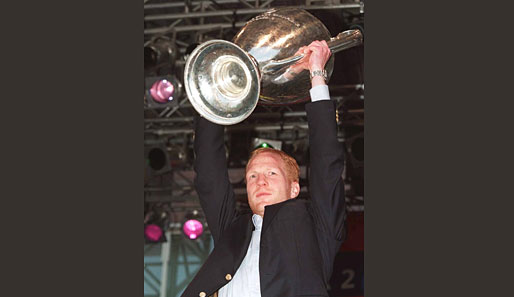 Ein großer Moment in Sammers Karriere: Der Gewinn der Champions League mit dem BVB 1997