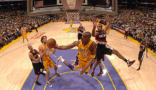 Los Angeles Lakers, Portland Trail Blazers