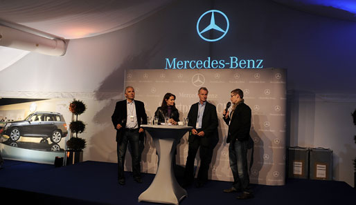 Seit 1990 ist der Mercedes-Benz Sportpresse Club bei Heimspielen der DFB-Elf Treffpunkt für Medienvertreter und geladene Gäste