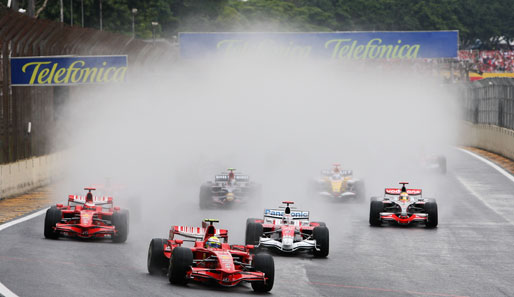 Brasilien-GP: Der Start glückte für fast alle Fahrer...